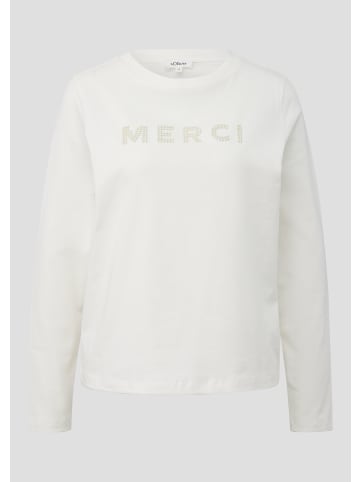 s.Oliver T-Shirt in 02D0_ecru