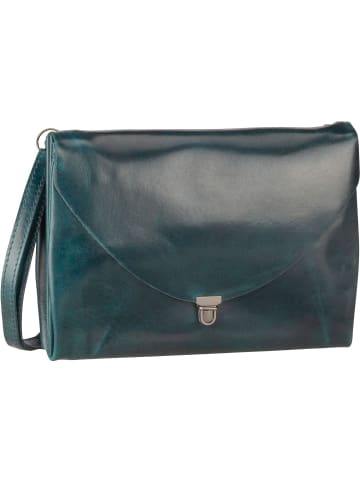 Harold's Bodybag Fold Handbag Clutch L FO3 in Petrol