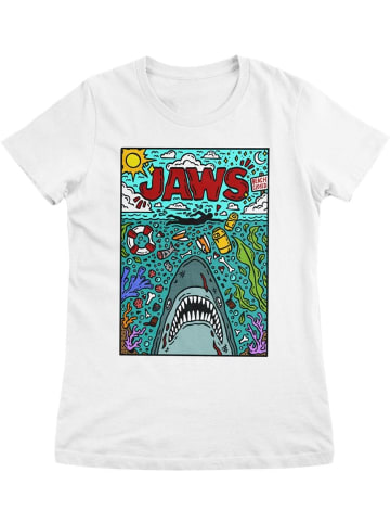 Jaws Shirt "JAWS Doodler Poster Girly Tee" in Weiß