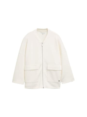 Tom Tailor Sweatshirt in whisper white