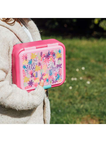 COFI 1453 Quokka Twist Kids Brotdose Doppelwand Kinder Lunchbox 4-Fächer in Mehrfarbig