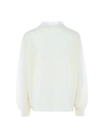 NAEMI Damen Sweater in WOLLWEISS