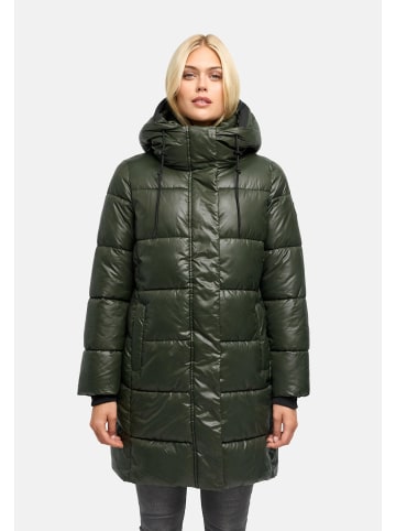 Marikoo Steppmantel Yumee XVI in Dark Olive