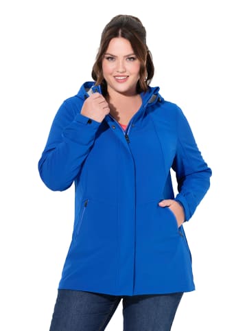 Ulla Popken Softshelljacke in pfauenblau