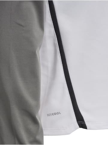 Hummel Trainingsjacke "Lead 2.0 Half Zip" in Weiß