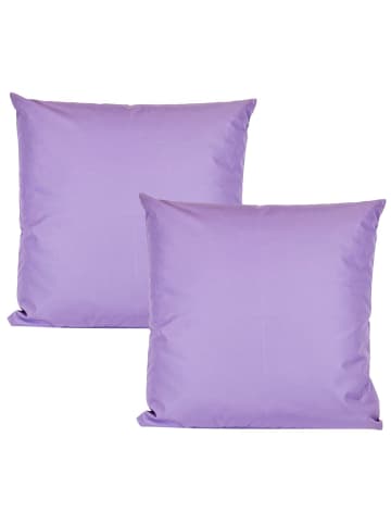 JACK 2er Set Outdoor Kissenhülle 50x50cm in Flieder