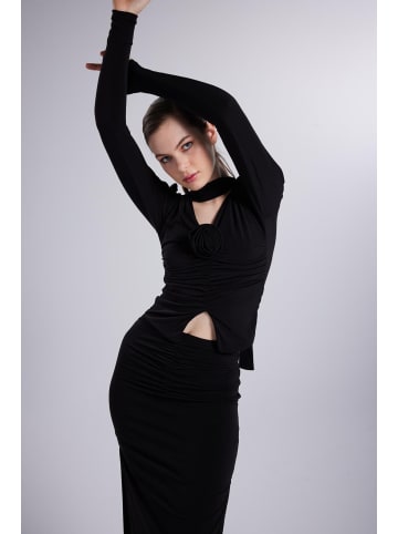 Holly Lolly Blouse in Schwarz