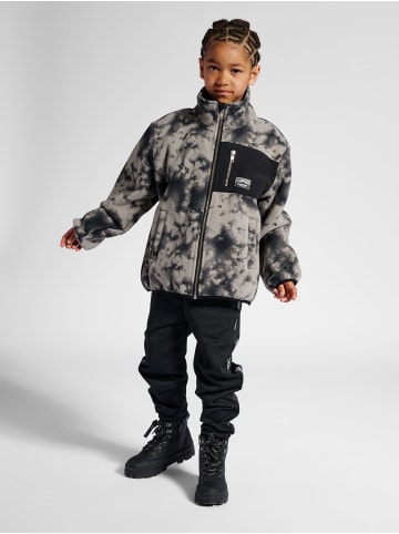 Sometime Soon Fleece-Jacke Reflektierend Logo Stscrest Kinder in STEEPLE GRAY