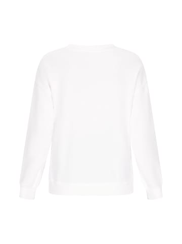 Swirly Sweatshirt in White