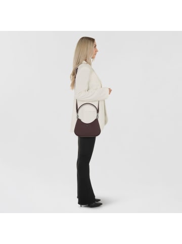 Lacoste Core Essentials Daily City Schultertasche 23 cm in fudge