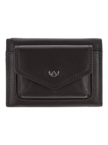 Golden Head Polo Geldbörse RFID Schutz Leder 10 cm dunkelbraun