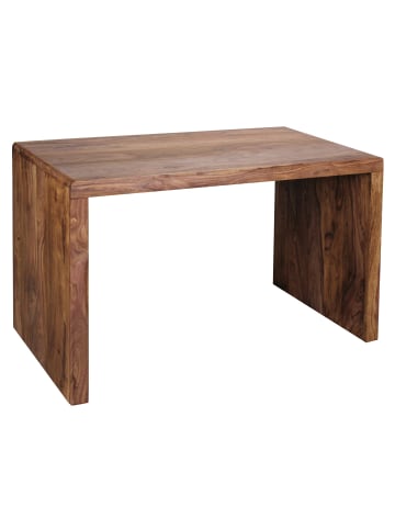 KADIMA DESIGN Schreibtisch BOHA Massiv-Holz Computertisch 120 cm breit in Massivholz