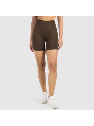 SMILODOX Shorts Amaze Scrunch in Braun