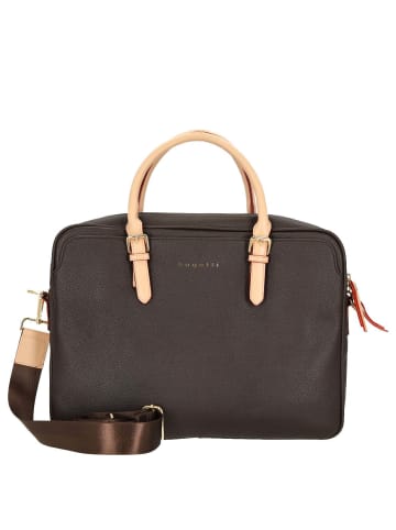 Bugatti Ella - Aktentasche 15" 37 cm (beige) in darkbrown