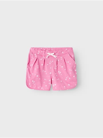 name it Shorts 2er-Set Plissierte Baumwolle Kinder Pants in Rosa-2