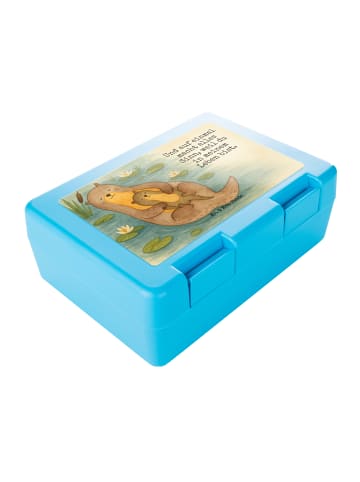 Mr. & Mrs. Panda Essensbox Otter Kind Design mit Spruch in Weiß