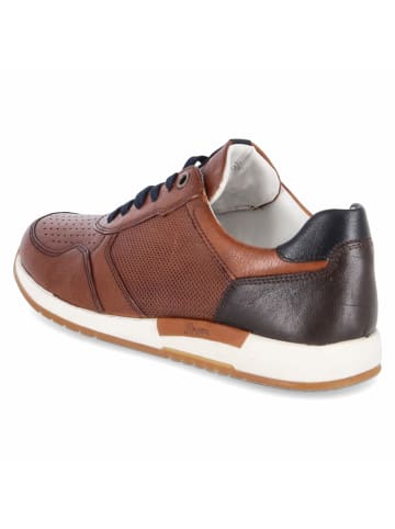 Sioux Schnürhalbschuh in braun