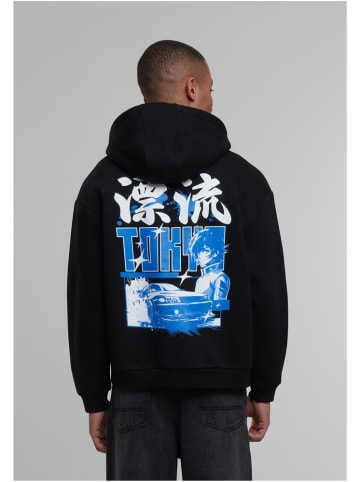 Mister Tee Hoodie "Tokyo Drifting Fluffy Hoody" in Schwarz