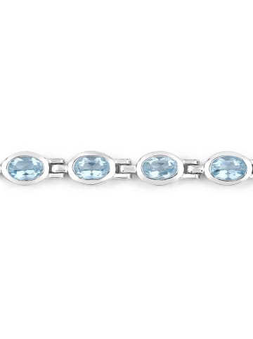 Rafaela Donata Armband Sterling Silber Blautopas in silber