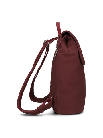 Zwei Mademoiselle.M Daypack 35 cm Laptopfach in rubin