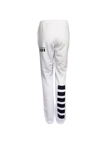 Roberto Geissini Stripe Jogginghose Weiß Schwarz