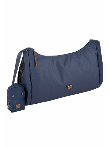 Camel Active LAONA Hobobag aus Canvas in Dunkelblau