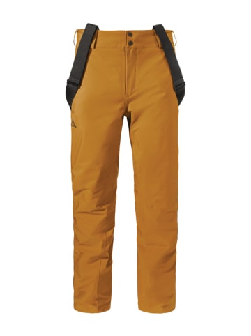 Schöffel Latz-/ Trägerhose "Ski Pants Weissach M" in chai