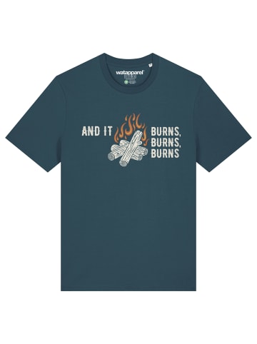 wat? Apparel T-Shirt And it burns in Petrol