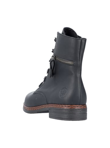 rieker Schnürstiefeletten in Schwarz