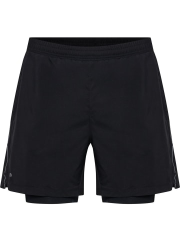 Hummel Short "Fast 2In1 Shorts" in Schwarz