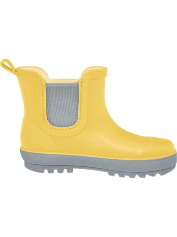 Playshoes Regenstiefel Halbschaft uni in gelb