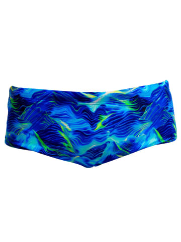 Funky Trunks Badehose Sidewinder Trunk Storm Chaser  in blau