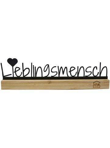 UNUS Deko-Schriftzug Aufsteller in Schwarz
