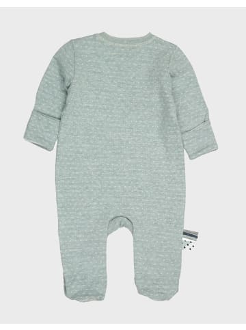 OrganicEra Baby Schlafstrampler in Aqua Melange