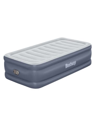 Bestway TriTech® Single-Luftbett mit integrierter Elektropumpe in Blau ab 0 Monate