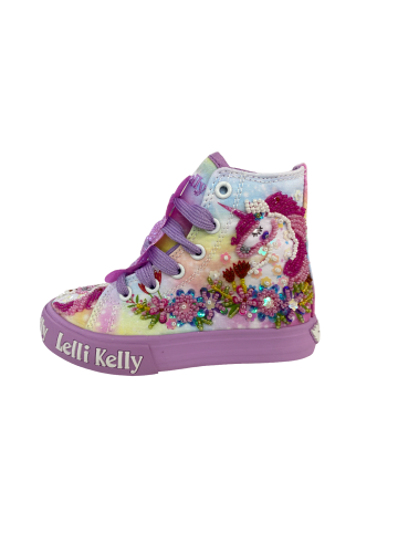 Lelli Kelly Sneaker UNICORN MID in lila