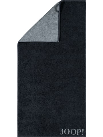 JOOP! Jacquard Duschtuch Classic Doubleface in schwarz