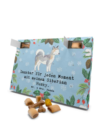 Mr. & Mrs. Panda Hund Adventskalender Siberian Husky Moment mit ... in Eisblau
