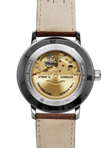 Zeppelin Herrenuhr Automatik Hindenburg LZ129 Braun/Grün