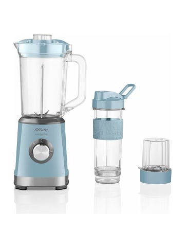 Arzum Arzum AR1159 Shake'N Take Personal Blender, Edelstahl 1200 in Blau