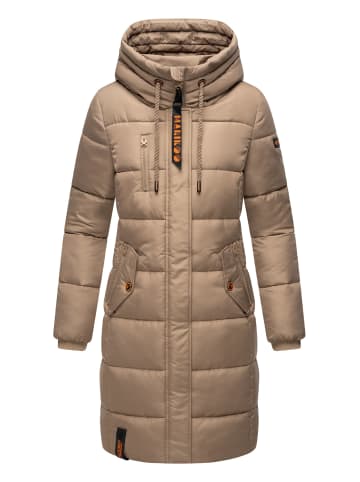 Marikoo Steppmantel Yuikoo in Taupe Grey