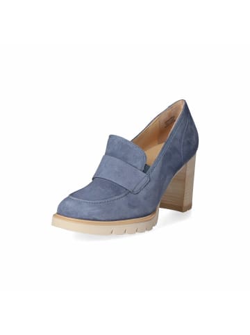 Paul Green Paul Green Damen Pumps/ Hochfrontpumps Blau Rauleder in Blau