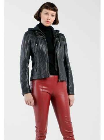 CBL Damen Lederjacke  in schwarz