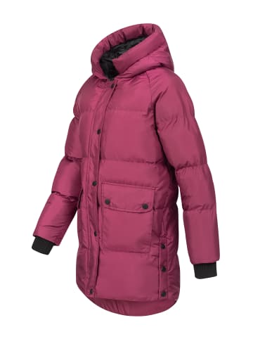 Rock Creek Winterjacke in Weinrot