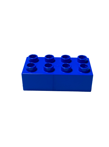 LEGO DUPLO® 2x4 Bausteine Blau 3011 - ab 18 Monaten in blue