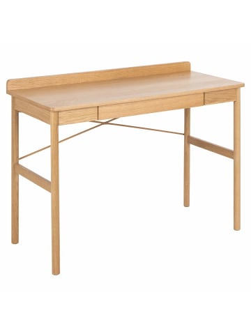 ebuy24 Schreibtisch Paul Eiche 110 x 50 cm