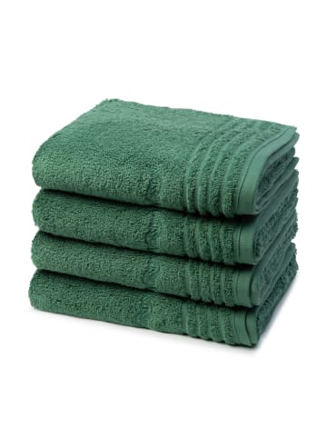 Vossen 4 X Handtuch im Set Vienna Style Supersoft in Evergreen