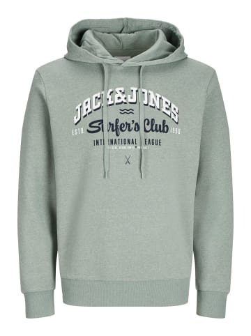 JACK & JONES PLUS Kapuzenpullover in Iceberg Green 1