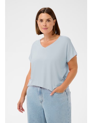 KAFFE curve T-Shirt kurzarm KCjena A-shape in Nantucket Breeze