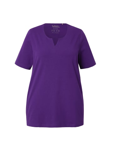 Ulla Popken Shirt in tiefes violett